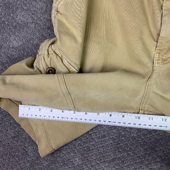 American Eagle Extreme Flex Classic Cargo Shorts Men's 36 Khaki Stretch Gorpcore - Picture 11 of 11